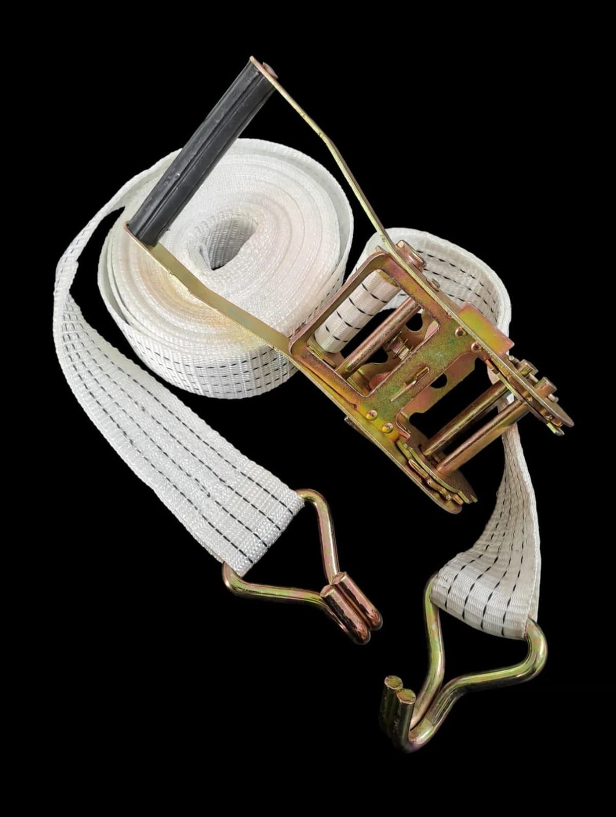 Heavy-Duty Ratchet Tie Down Straps Set, 50mm — 9m, 500kg Capacity — photo 1