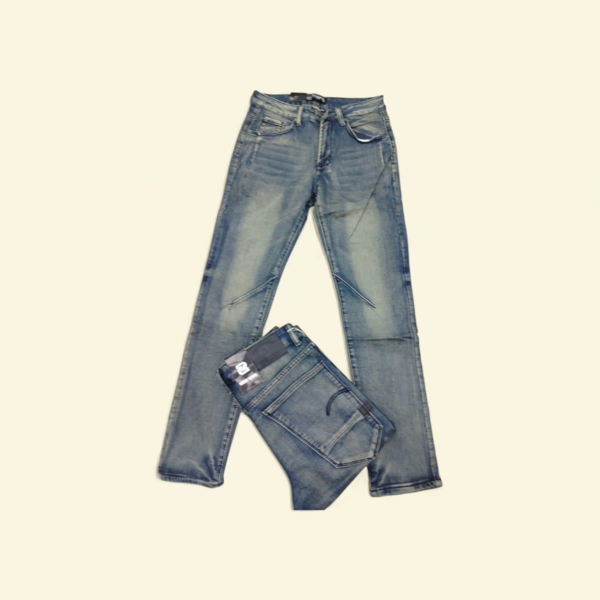 Classic Straight Leg Jeans — Light Wash, Men's, 28-36 — photo 2