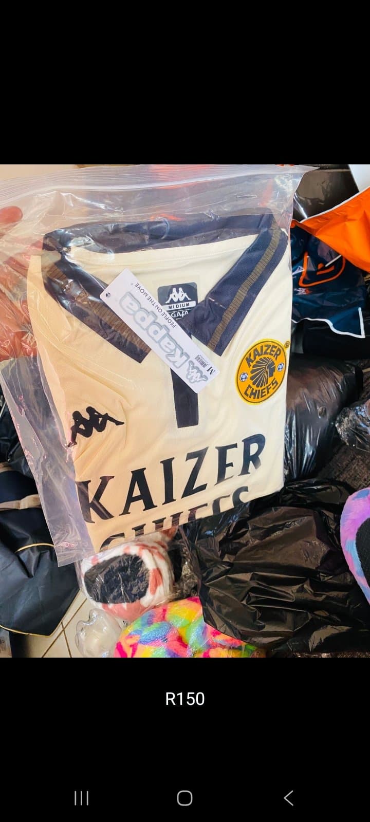Kappa Kaizer Chiefs Home Jersey 2023 — Grey, Size S-XXL — photo 3