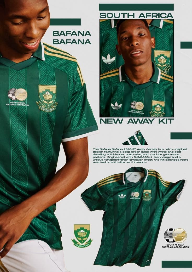 Bafana New away kit — photo 2