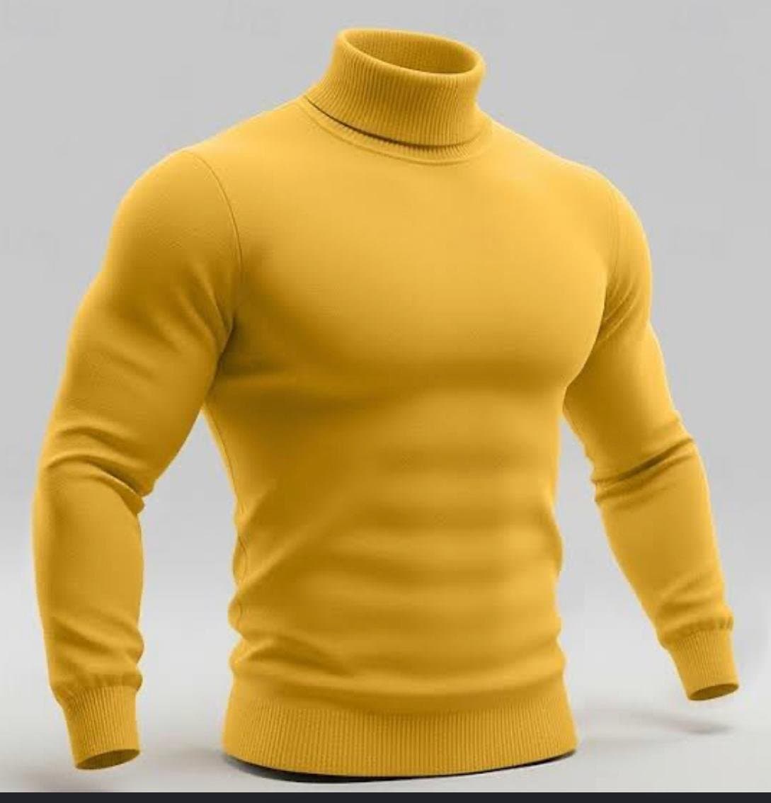 Classic Turtleneck Sweater — Soft Knit, Unisex, S-XXL