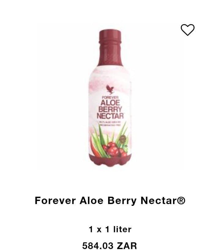 Forever Aloe Berry Nectar — 1 Liter, Healthy Drink