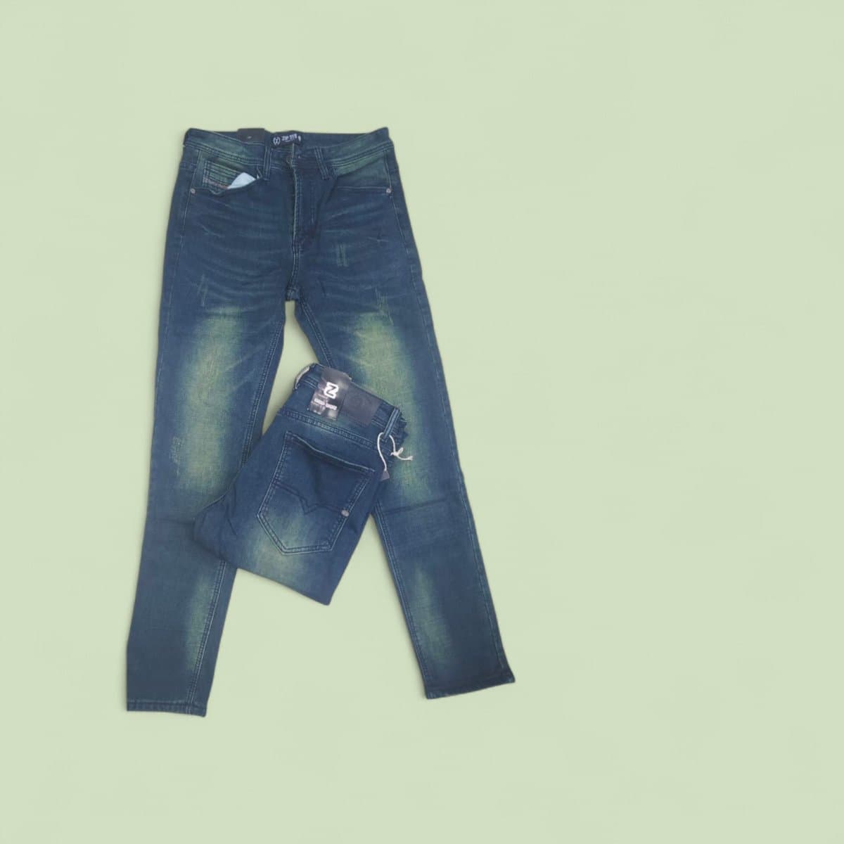 Stylish Slim Fit Jeans — Dark Wash, S-XXL — photo 2