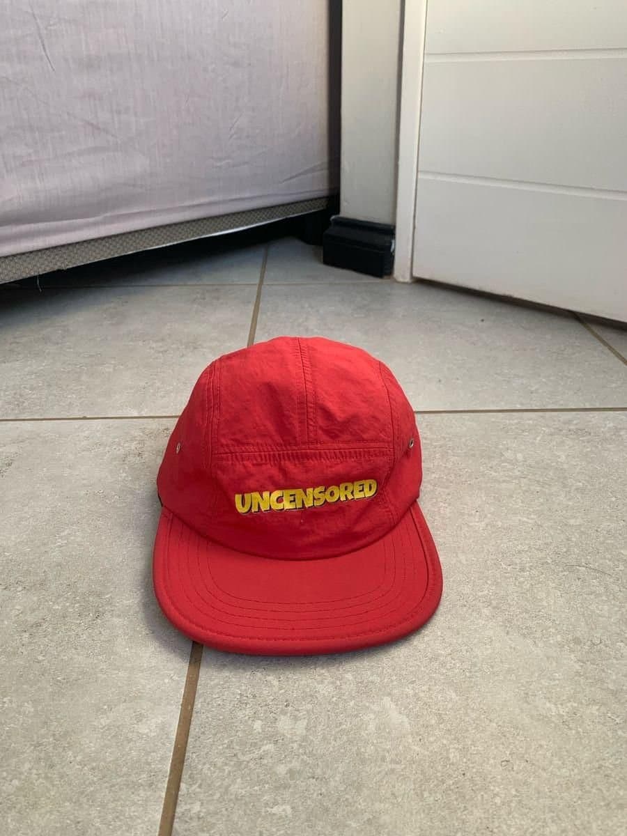 Uncensored Red Cap — Adjustable, Cotton Blend